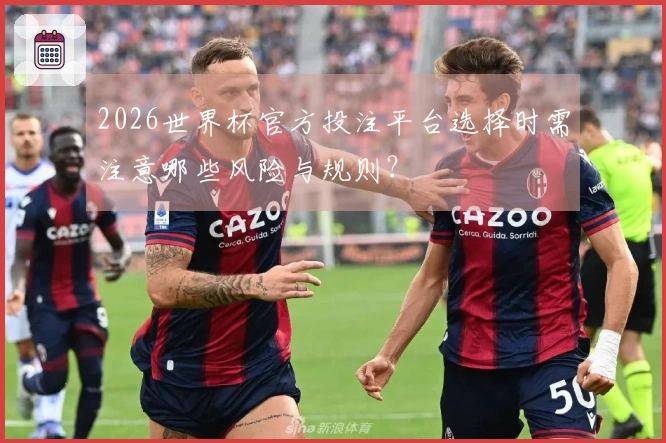 2026世界杯官方投注平台选择时需注意哪些风险与规则？
