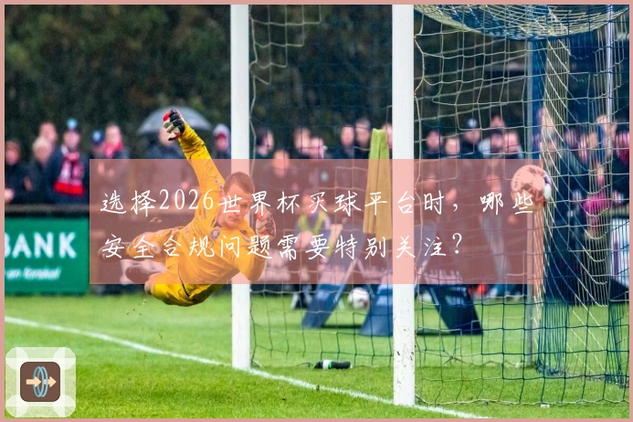 选择2026世界杯买球平台时，哪些安全合规问题需要特别关注？
